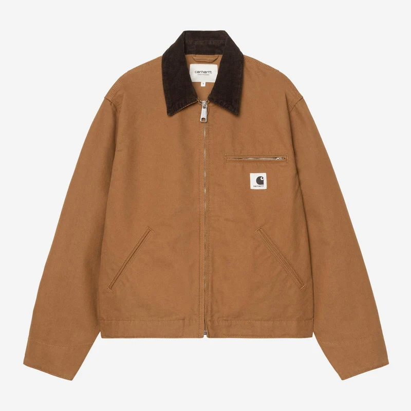 Carhartt WIP Kvinnor OG Detroit Jacka | Hamilton Brun / Tobakssköljd