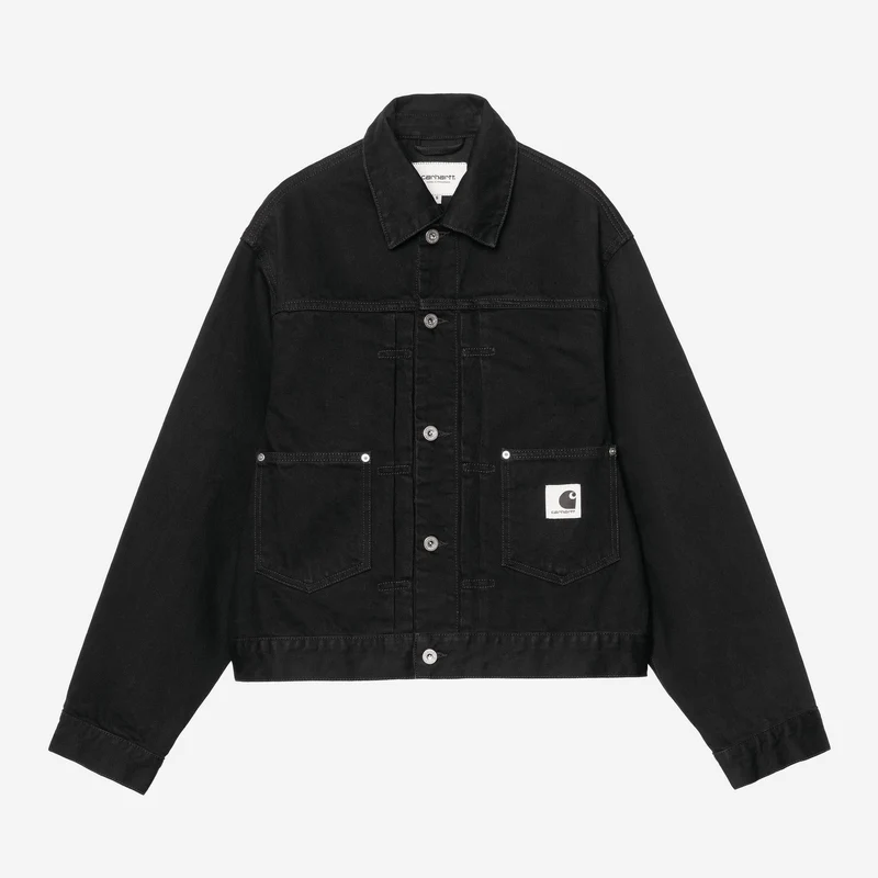 Carhartt WIP Belmar Jacka Dam | Svart Sköljd