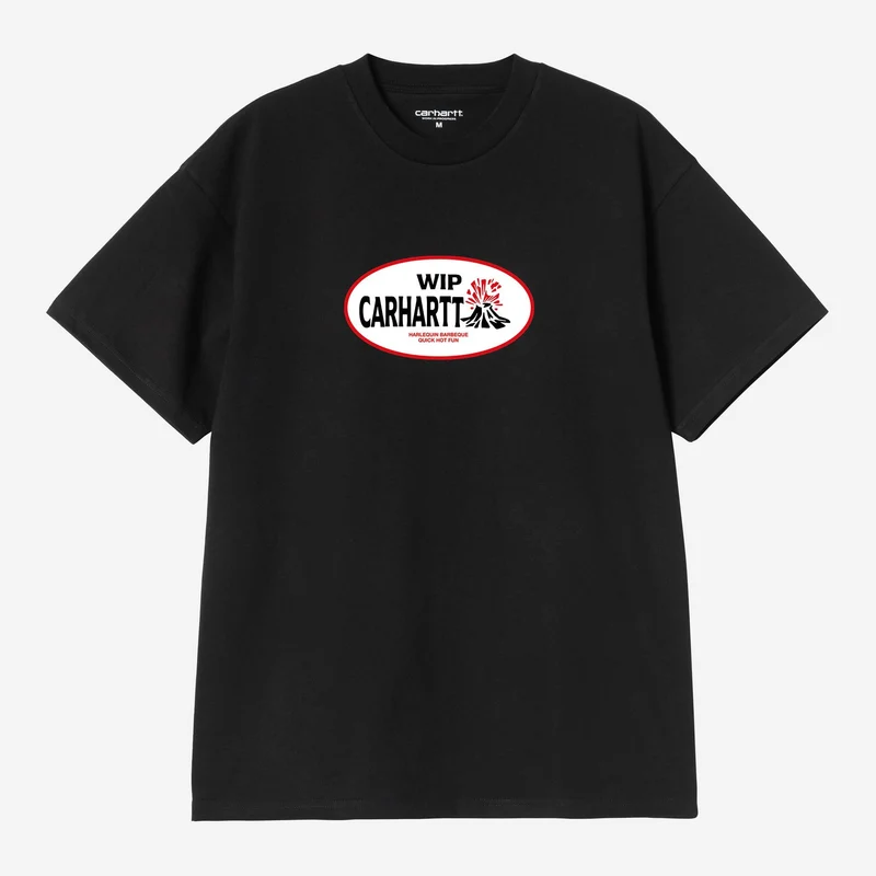 Carhartt WIP Herr Harlequin BBQ T-shirt | Svart