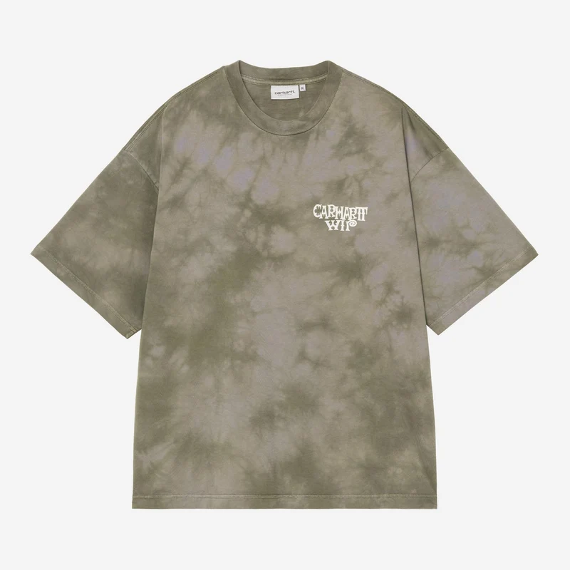 Carhartt WIP Herr Radiate T-shirt | Yosemite Dollar Green