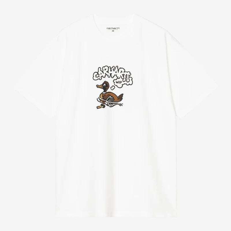 Carhartt WIP Herr Duck Duck T-shirt | Vit