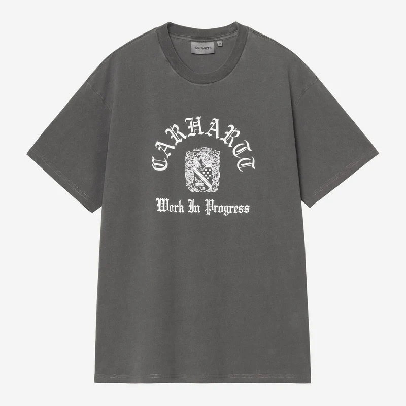Carhartt WIP Herrvapensköld T-shirt | Svart plaggfärgad