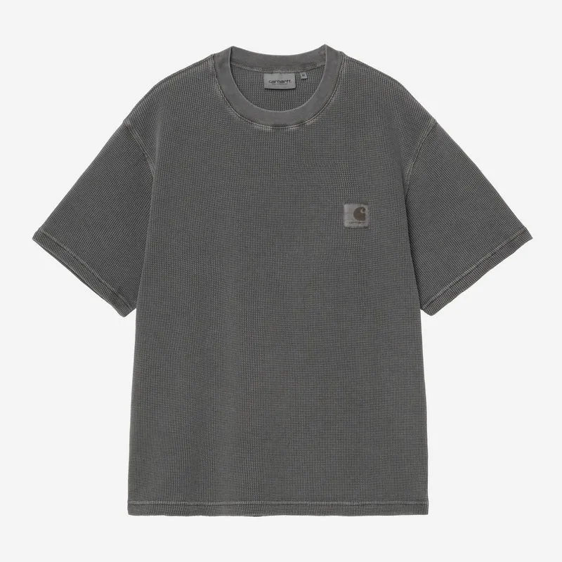 Carhartt WIP Nelson Waffle T-shirt Herr | Svart Garment Ingefärad
