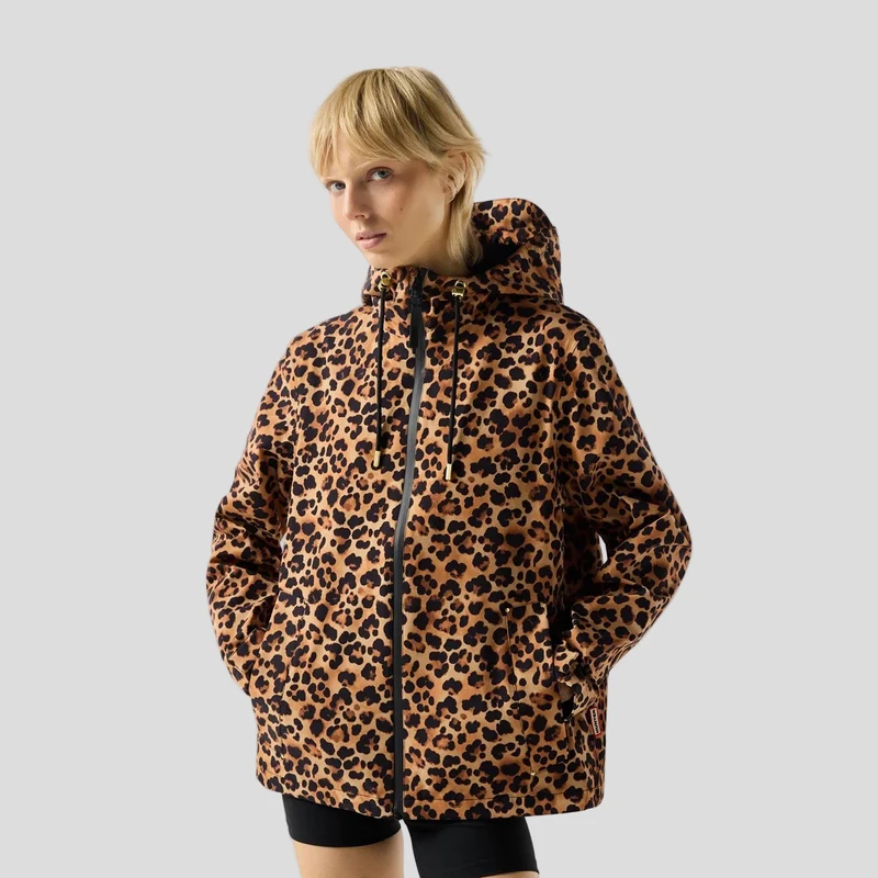 Hunter Dam Original Vattentät Mönstrad Jacka | Leopardmönster