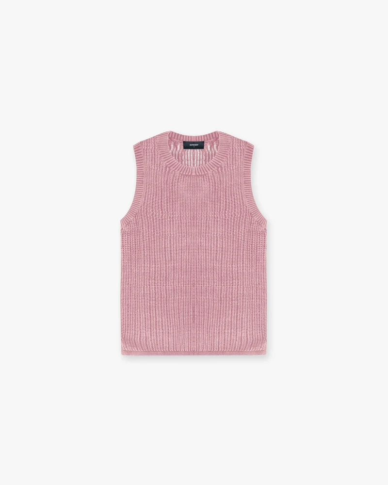 Washed Knit Vest - Sunrise