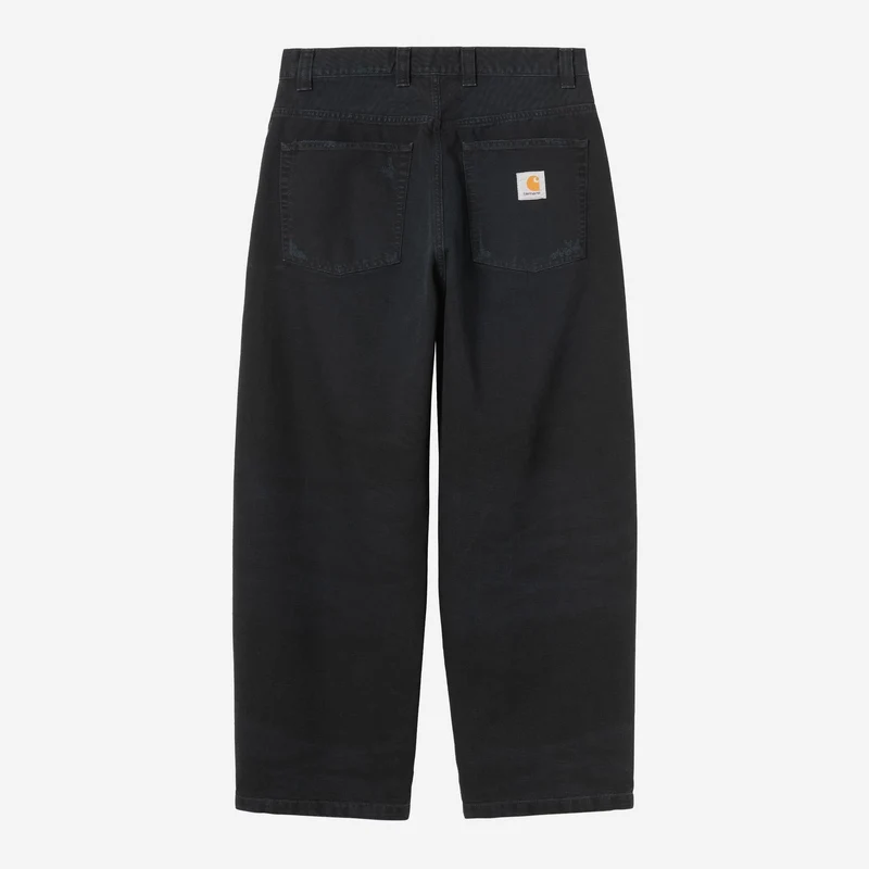 Carhartt WIP Herr Brandon Byxor | Svart Grind Wash