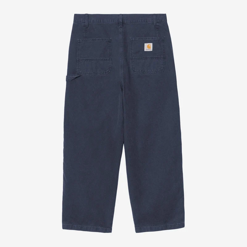 Carhartt WIP Herr Parrish Byxor | Blå Stentvättade