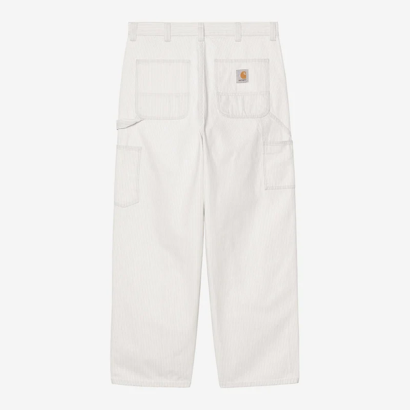 Carhartt WIP Herr Mercer Single Knee Byxor | Blekta grafitvax