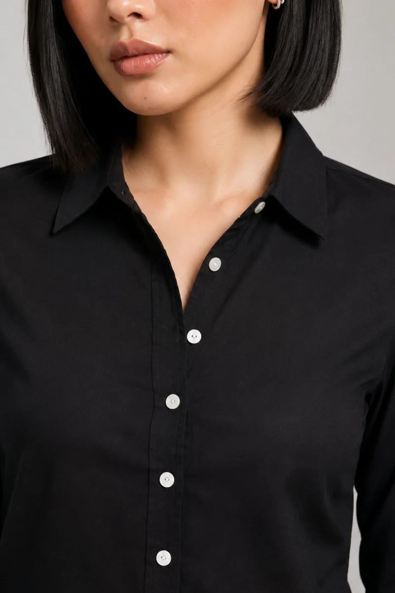 Irin|100% Cotton Button Down Shirt