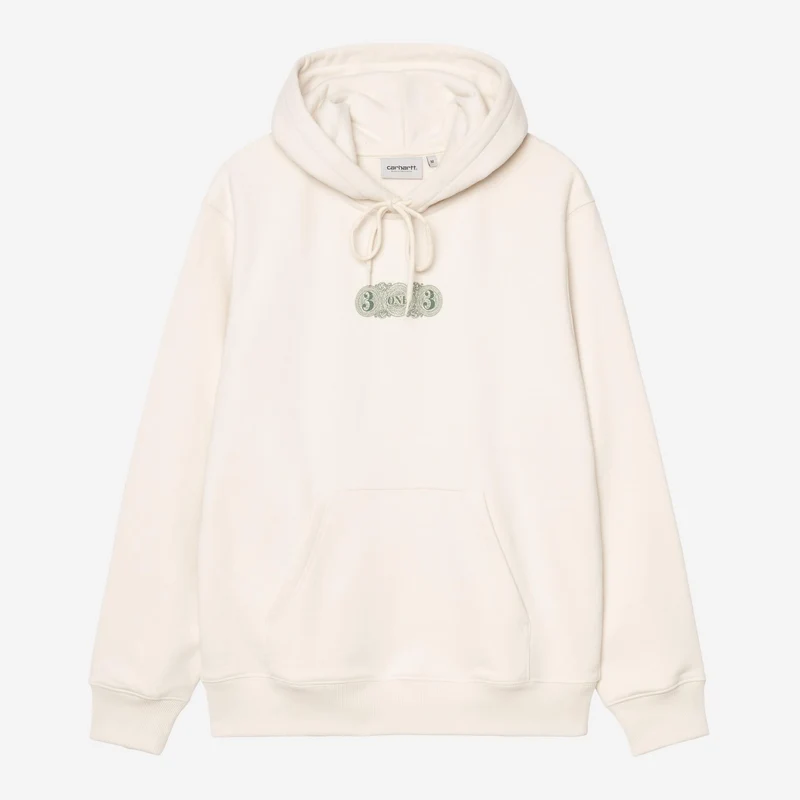 Carhartt WIP Herrtröja med huva, 3 One 3 | Salt