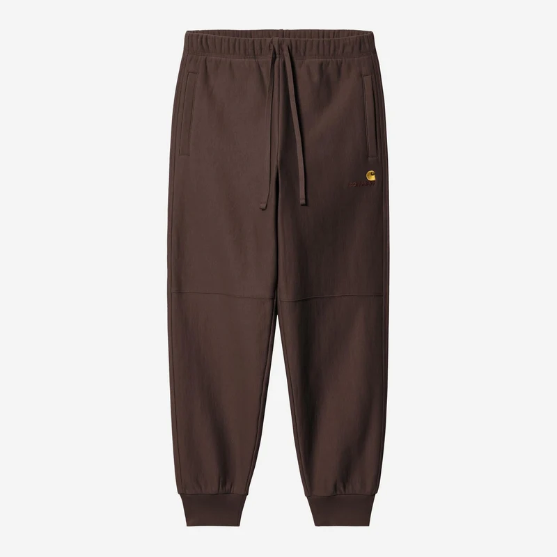Carhartt WIP Herr American Script Joggingbyxor | Palisander