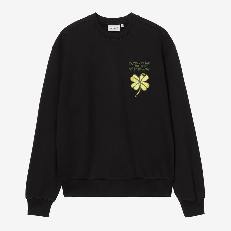 Carhartt WIP Herr Clover Sweatshirt | Svart