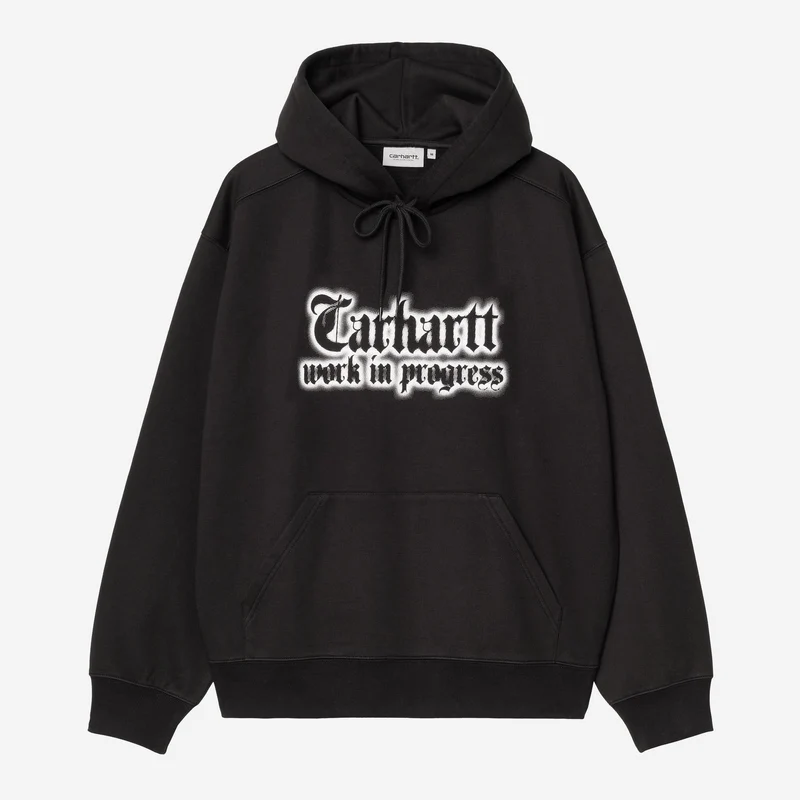 Carhartt WIP Herrtröja med huva från World Tour | Svart