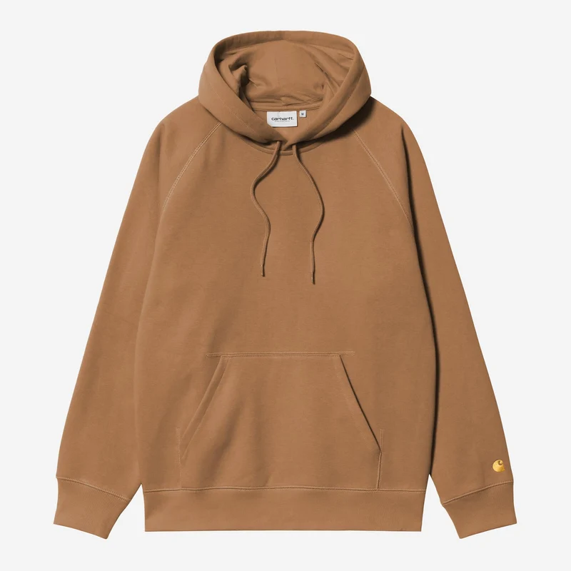 Carhartt WIP Herr Chase Hoodie | Hamilton Brun