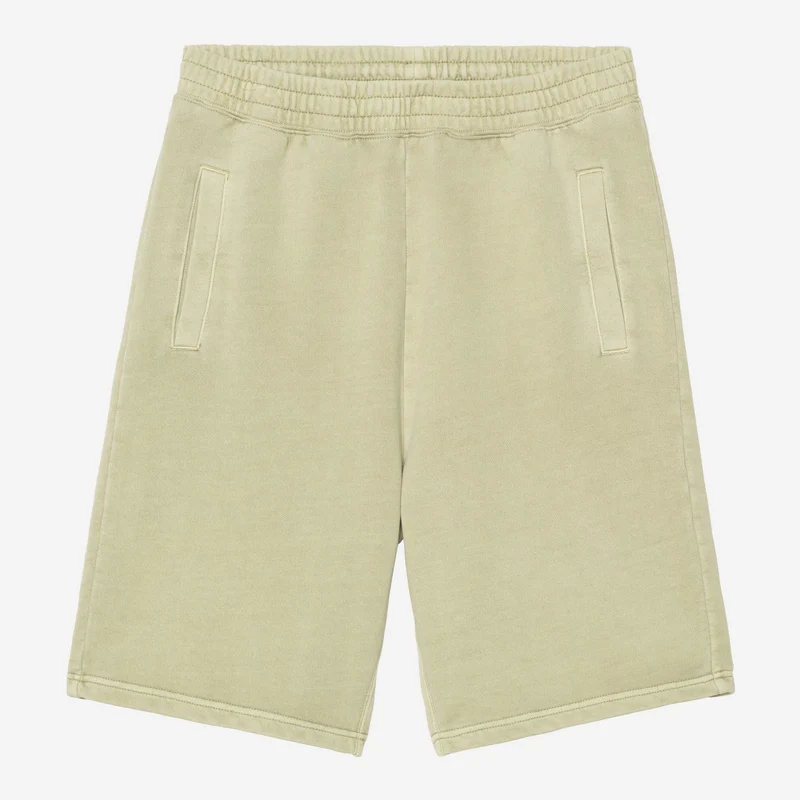 Carhartt WIP Nelson Sweat Shorts Herr | Milt gröna plaggfärgade