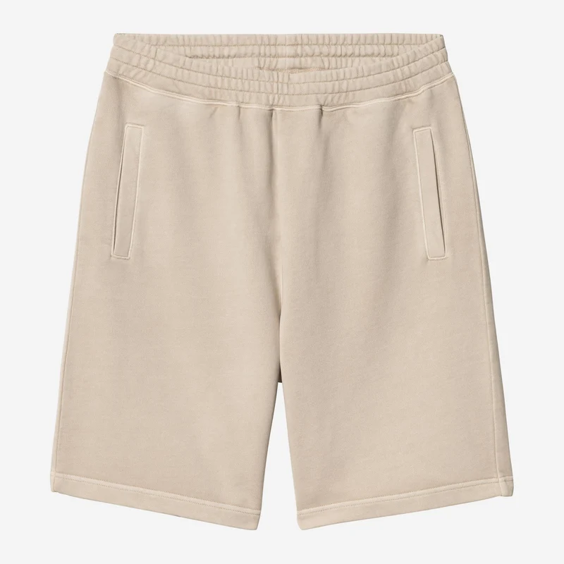 Carhartt WIP Nelson Sweat Shorts Herr | Fleur De Sel Garment Dyed