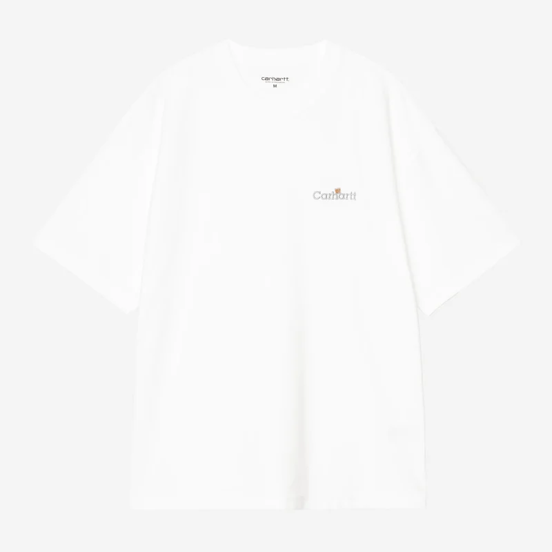 Carhartt WIP Herr WIP Label T-shirt | Vit