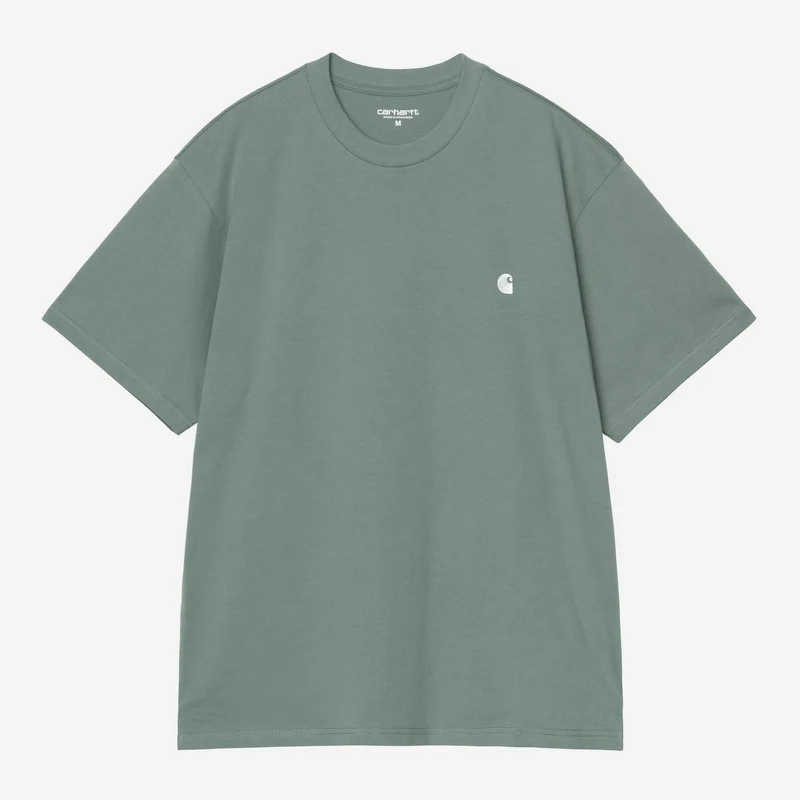 Carhartt WIP Herr Madison T-shirt | Sammetsgrön Vit