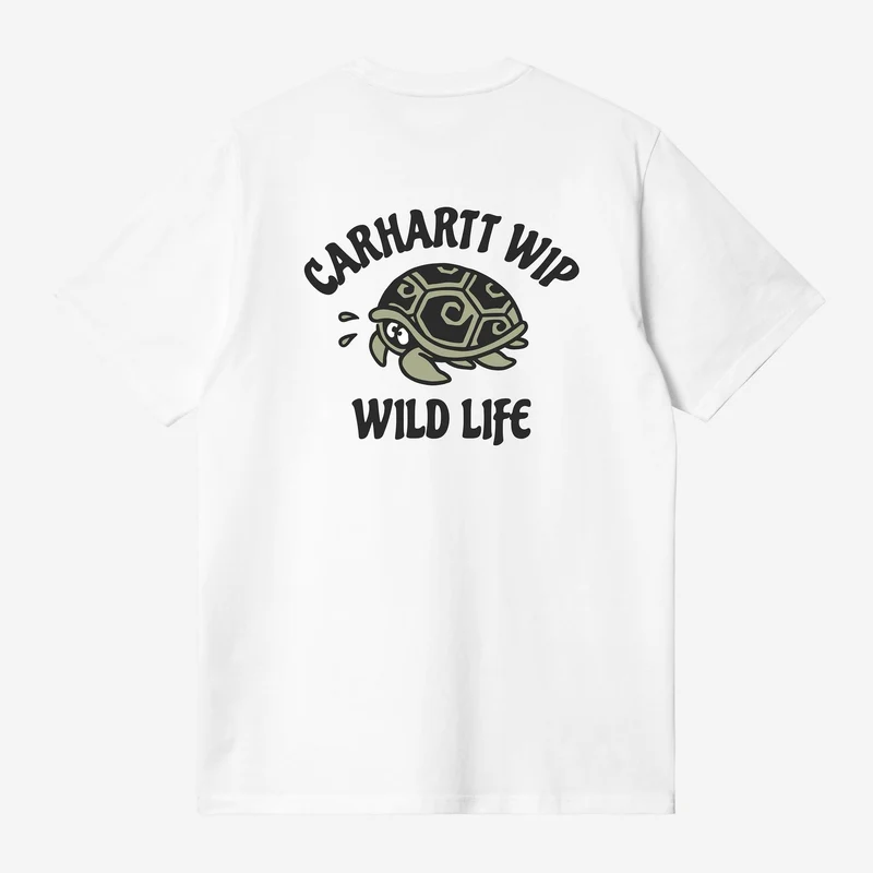 Carhartt WIP Herr Wild Life T-shirt | Vit