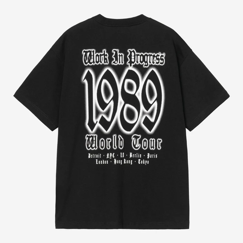 Carhartt WIP Herr World Tour T-shirt | Svart