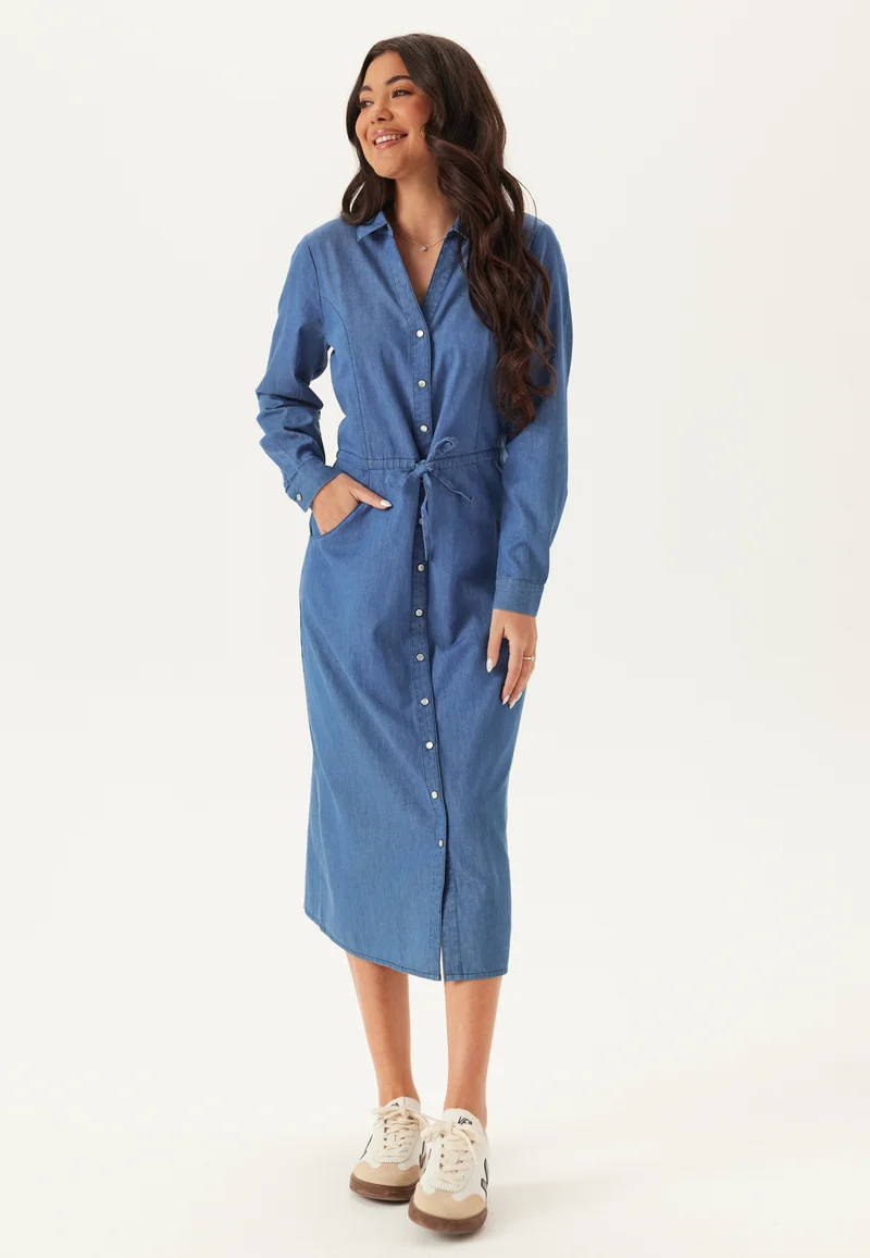Denim Shirt Dress