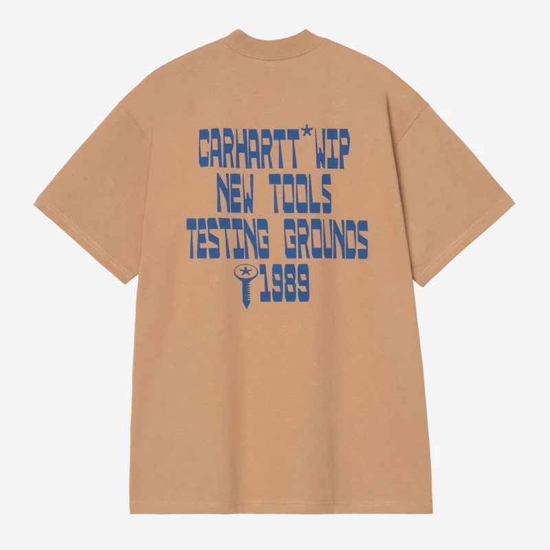 Carhartt WIP Herr Blocks T-shirt | Jordnöt