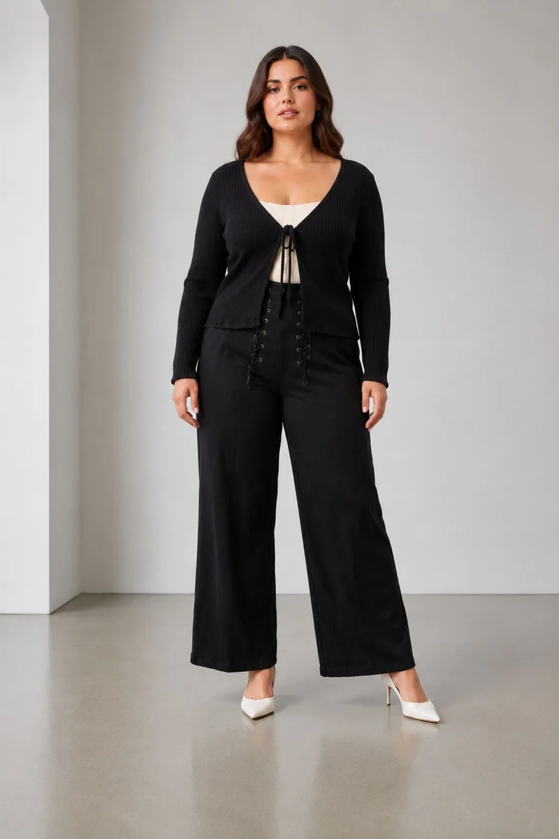 Lihini|100% Cotton Front Tie Shrug