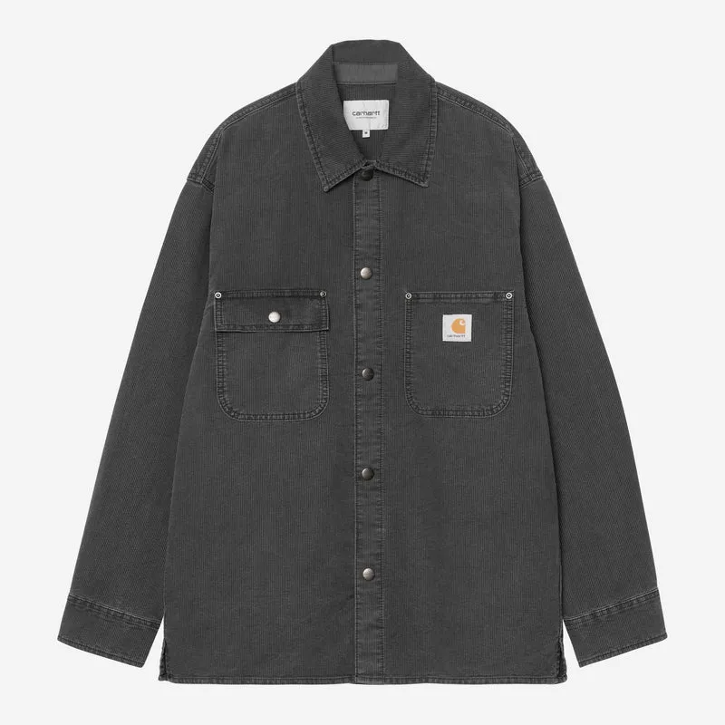 Carhartt WIP Herr Parrish Skjortjacka | Obsidian