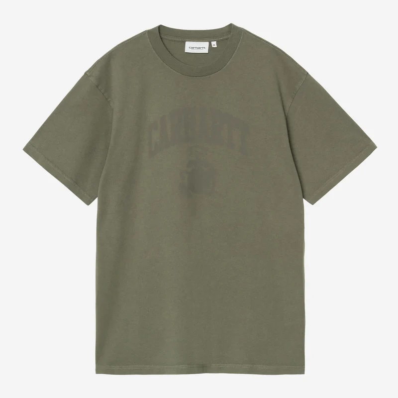 Carhartt WIP Herr T-shirt med bleknad Pond Corps-motiv | Cypress
