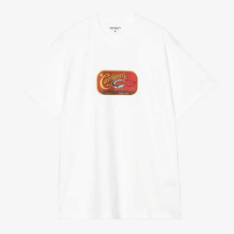 Carhartt WIP Herr Sardinor T-shirt | Vit