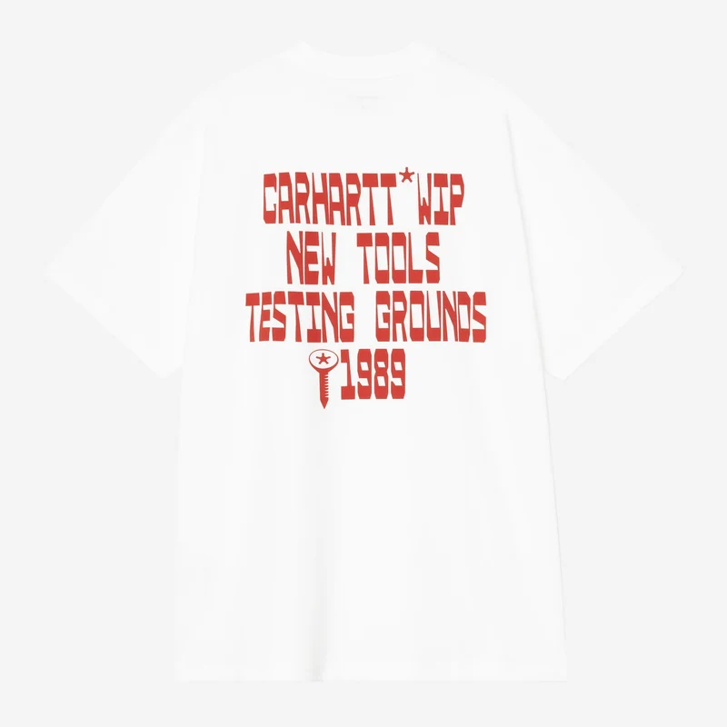 Carhartt WIP Herr Blocks T-shirt | Vit