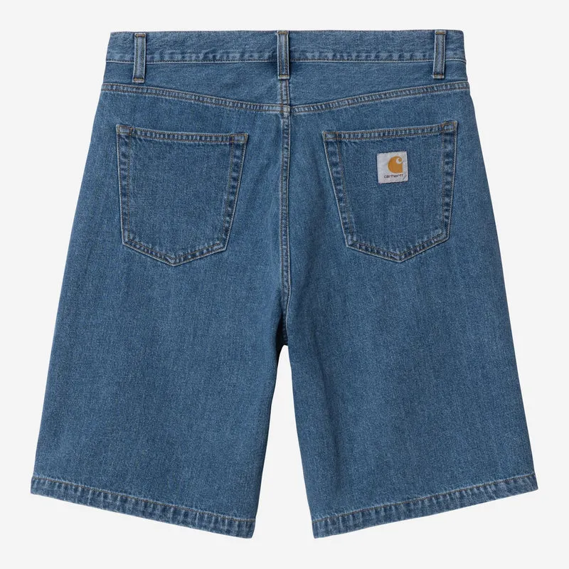 Carhartt WIP Landon Denimshorts Herr | Blå Kraftig Stone Wash