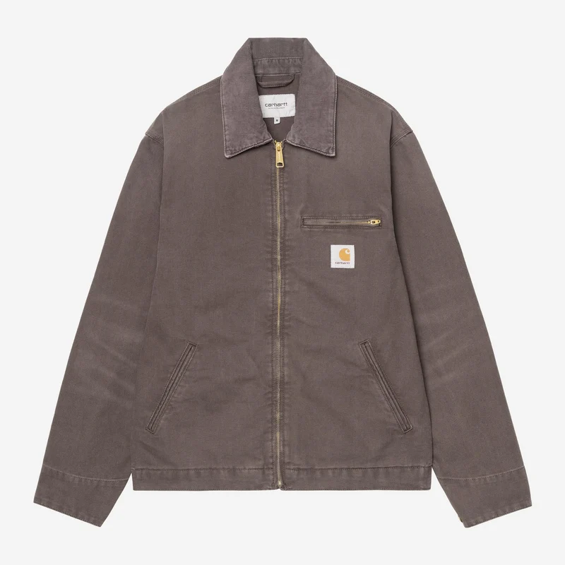 Carhartt WIP Detroit Jacka Herr | Shale Stone Canvas