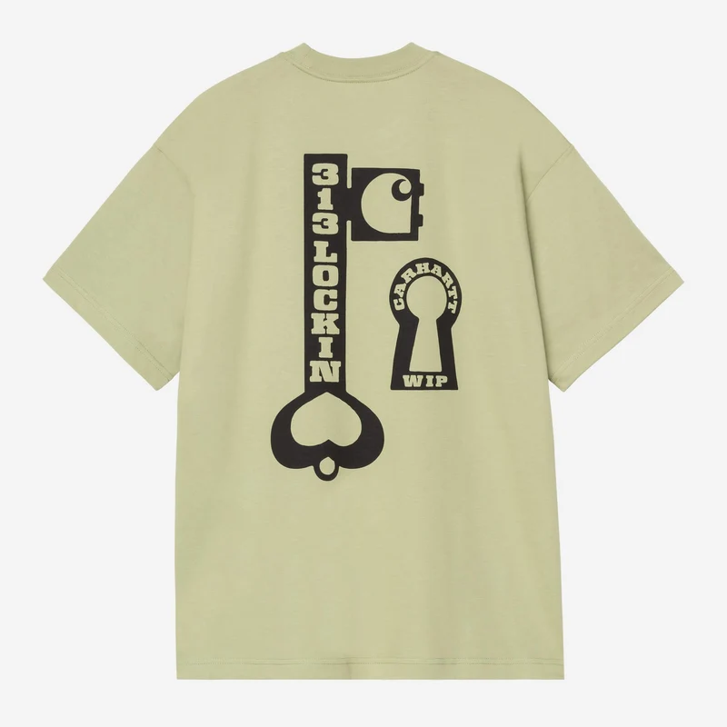 Carhartt WIP Herr Locked T-shirt | Mild Grön