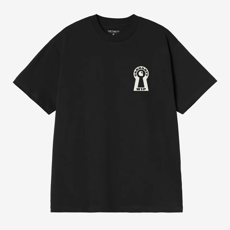 Carhartt WIP Herr T-shirt med tryck | Svart