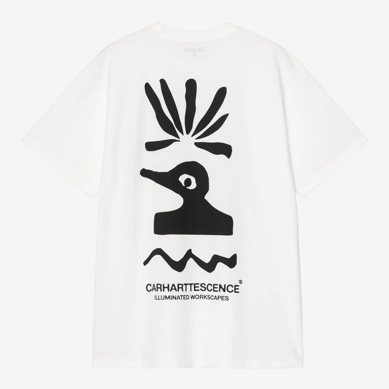 Carhartt WIP Herr Compy T-shirt | Vit