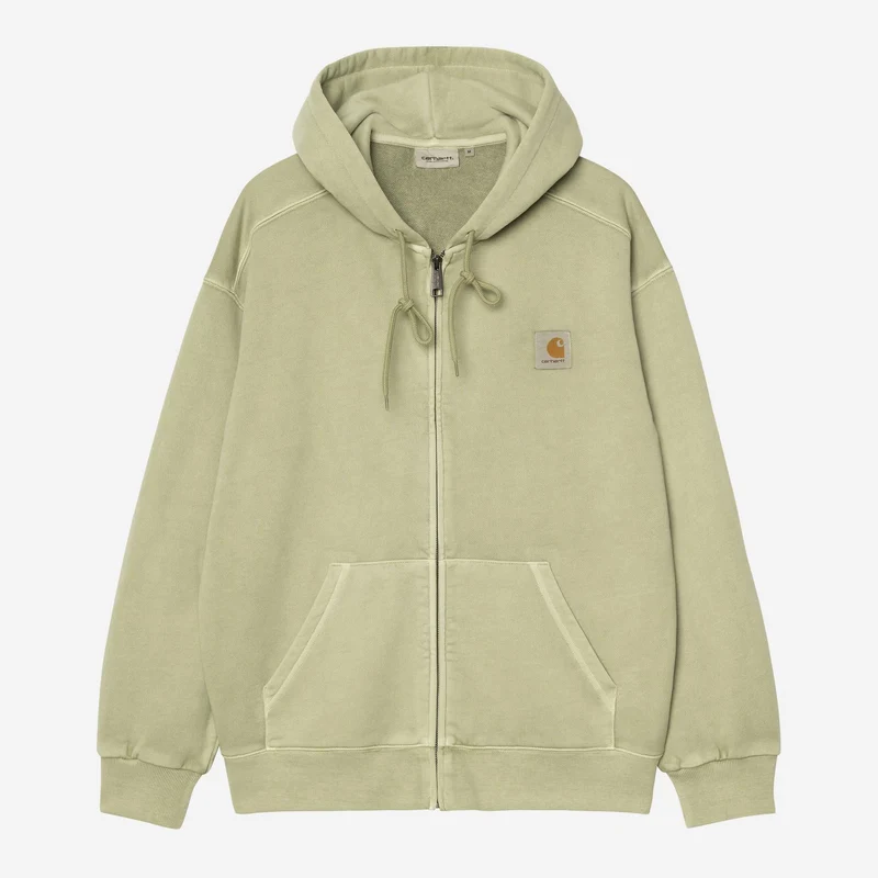 Carhartt WIP Nelson-jacka med huva för män | Mild Grön