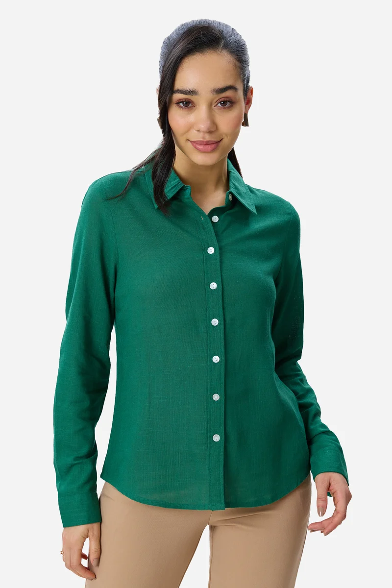 Elgin|Linen Button Down Shirt