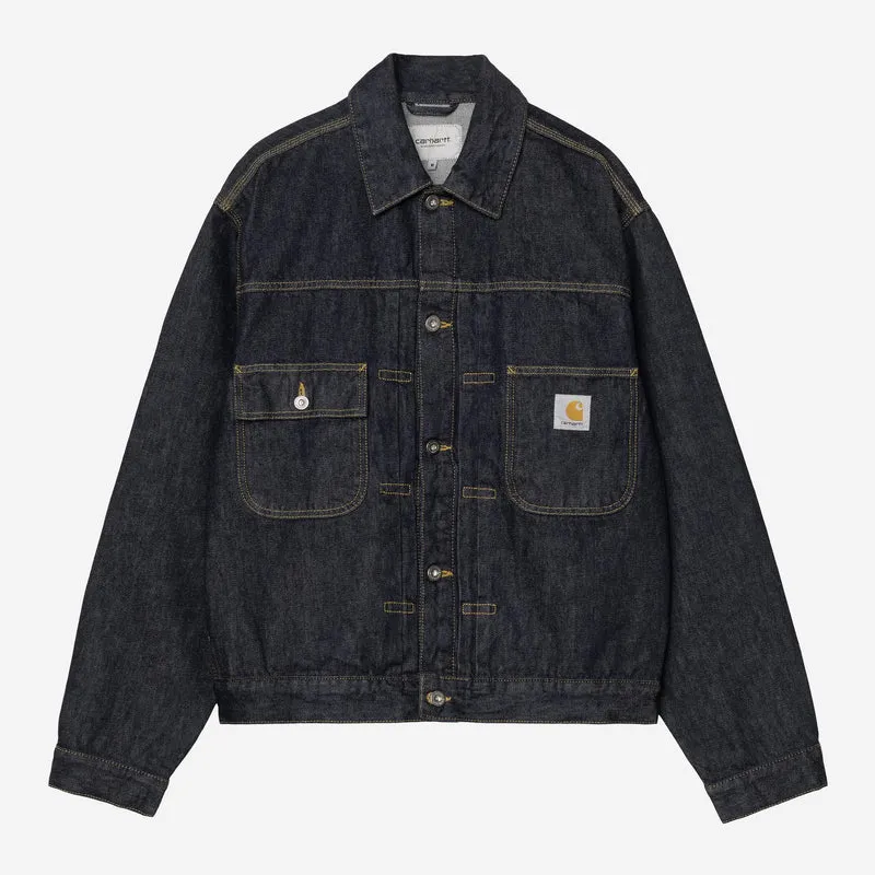 Carhartt WIP Belmar Jacka Herr | Blå Sköljd
