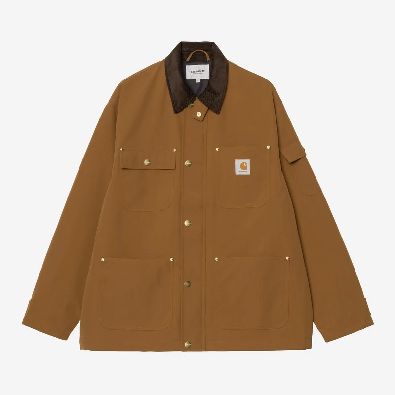Carhartt WIP Herr Clapton Jacka | Hamilton Brun
