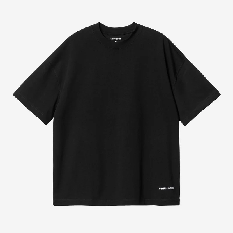 Carhartt WIP Herr T-shirt med logotyp | Svartvit