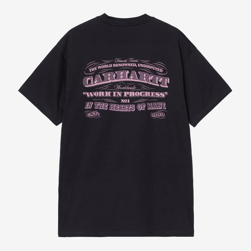 Carhartt WIP Herr 3 One 3 T-shirt | Deep Night