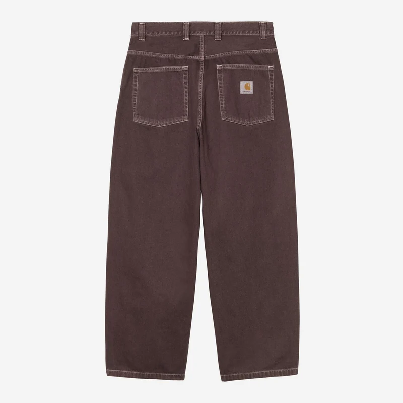 Carhartt WIP Herr Brandon Clark Twill-byxor | Skifferfärgade