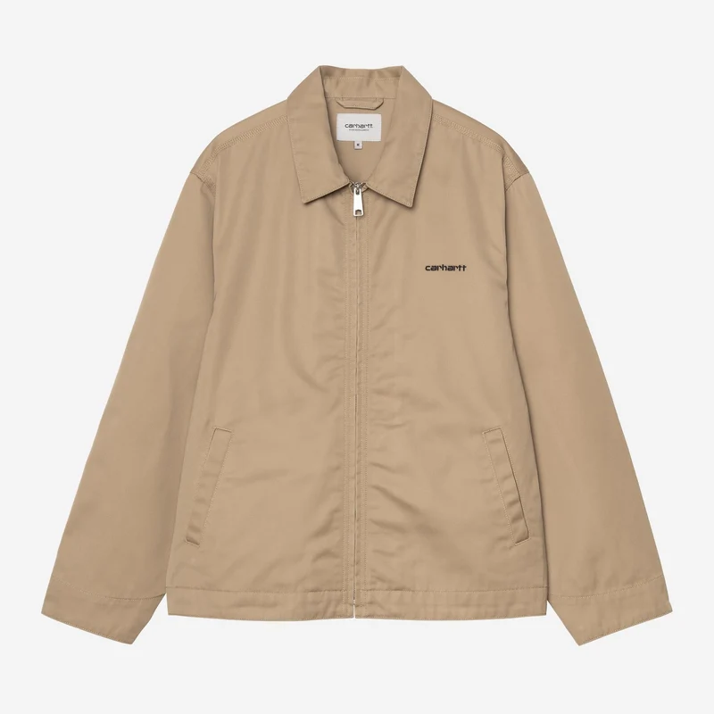 Carhartt WIP Herr Module Script Jacka | Läder