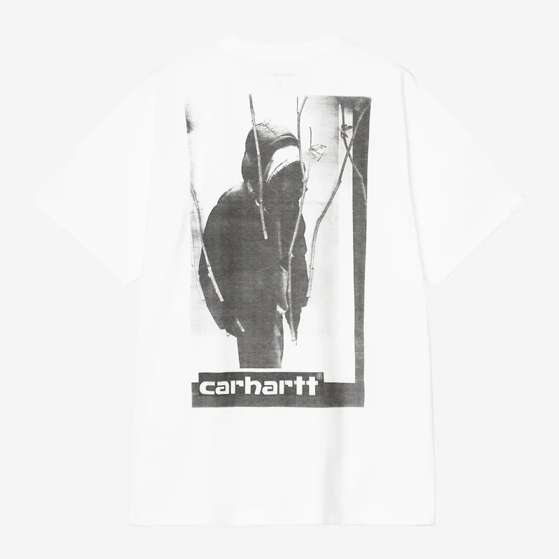 Carhartt WIP Herr T-shirt med logotyp | Vit