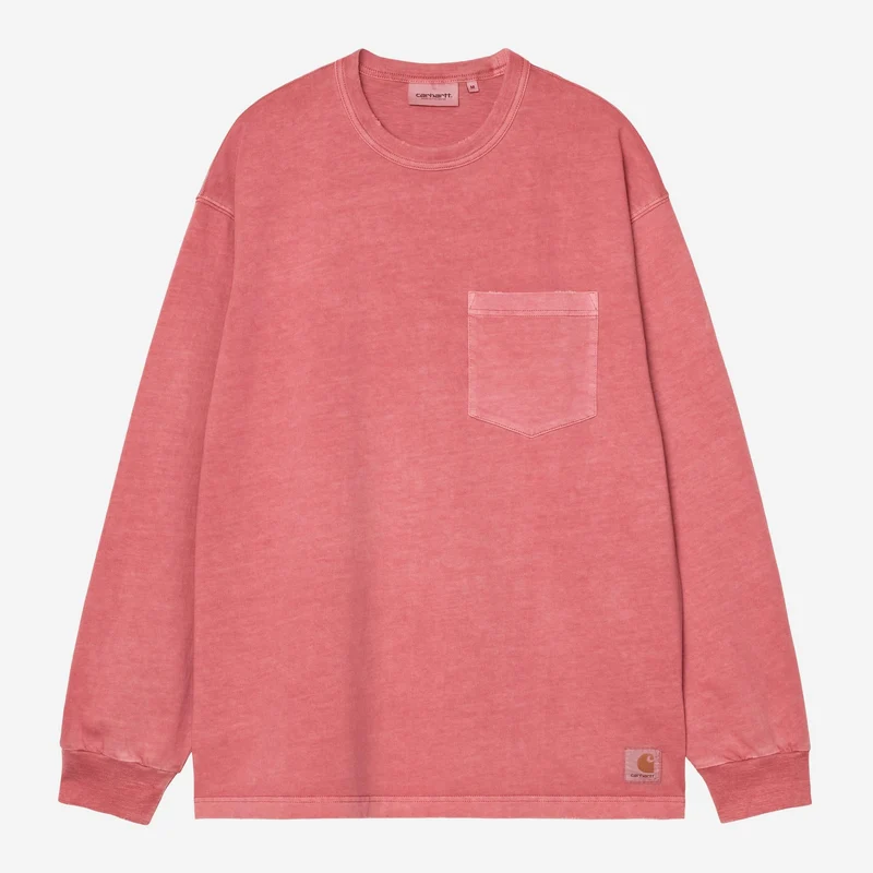 Carhartt WIP Herr Torion Långärmad T-shirt | Marsala