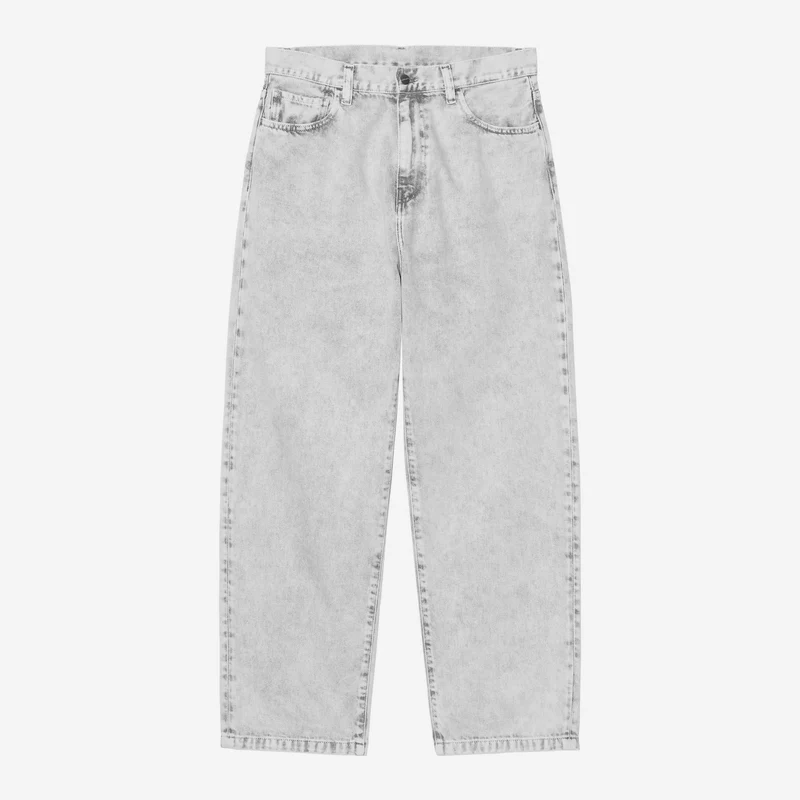 Carhartt WIP Landon-byxor för män | Svarta, krittvättade