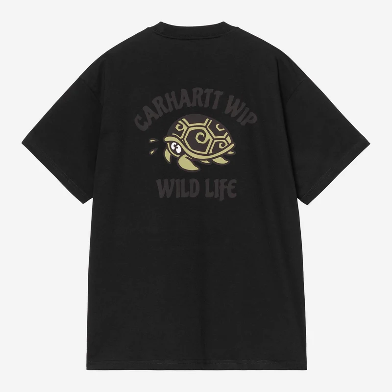 Carhartt WIP Herr Wild Life T-shirt | Svart