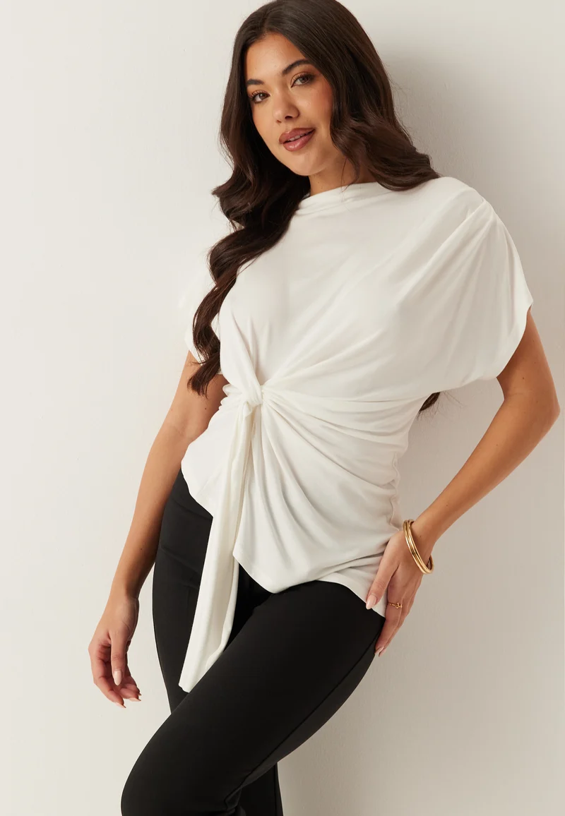 Drapy Knot Top