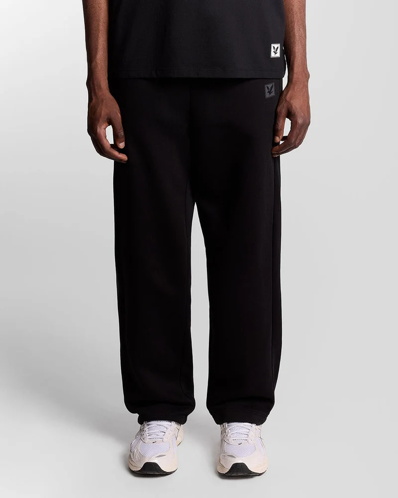 Lyle & Scott Herr Lounge Jogger med raka ben | Jet Black